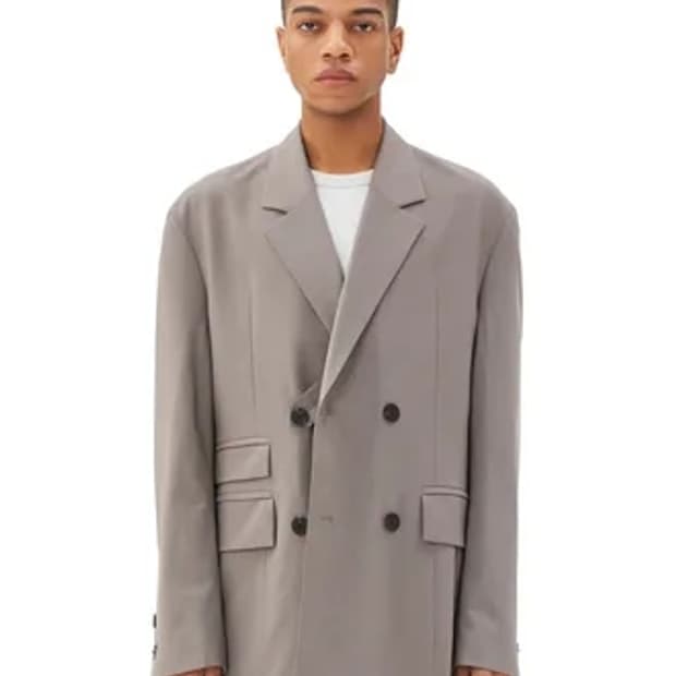 [신동품]일꼬르소 노치드 턴업 울혼방 블레이저