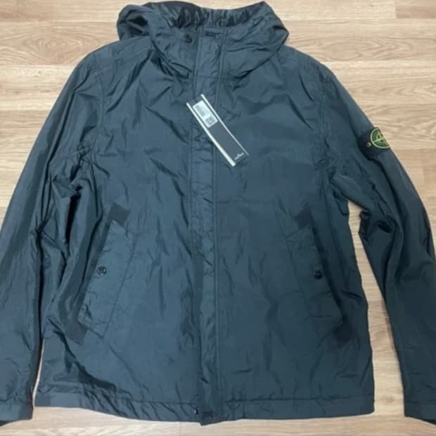 스톤아일랜드 크링클랩스 윈드레지스턴트 바람막이 L