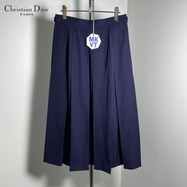 크리스챤 디올 주름 스커트