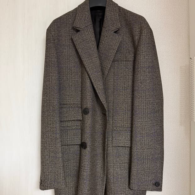 (46,48) 22fw 우영미 메인체크 셋업