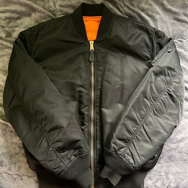 알파인더스트리 MA-1 블랙