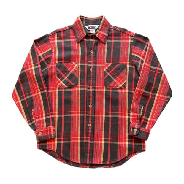 빅맥 플란넬 체크 워크셔츠