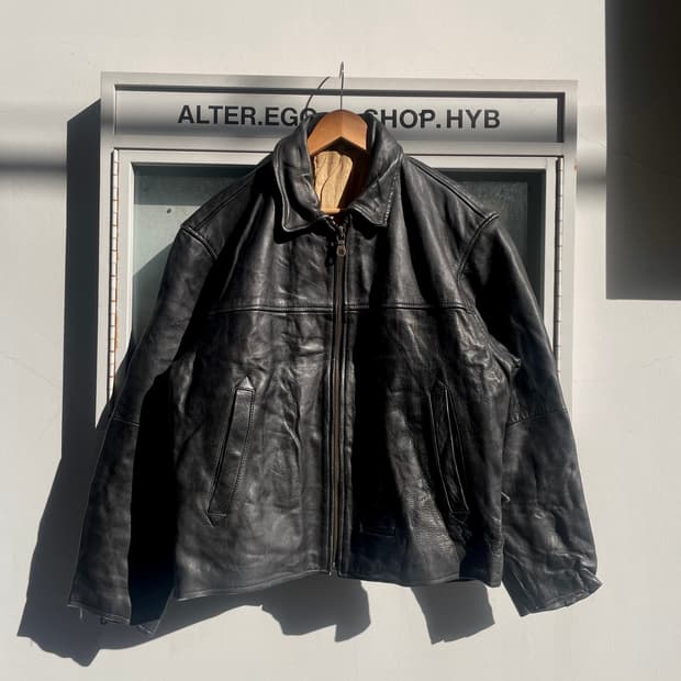 Made in Italy Real Leather Biker Jacket