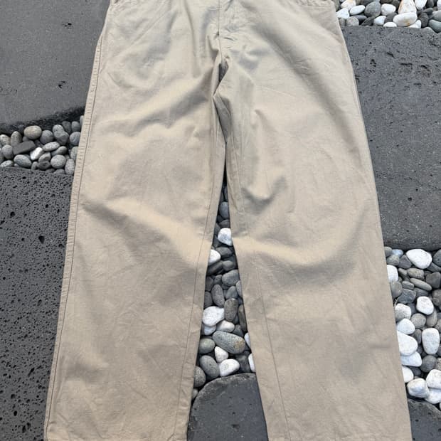 90s LANTICHOC FRENCH LINEN 린넨 프렌치워크팬츠