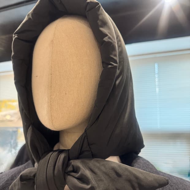 새상품 패딩후드