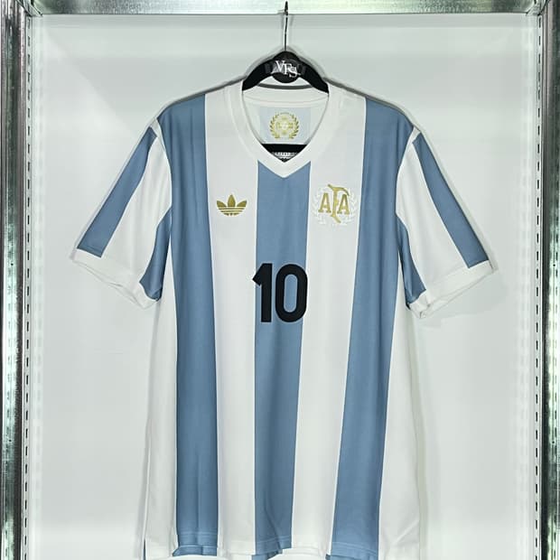 아디다스 2025 아르헨티나 50주년 홈 리오넬 메시 (새제품)