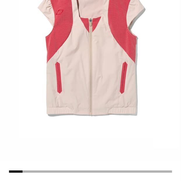 Mschf Color Blocked Track Zip-up_Red