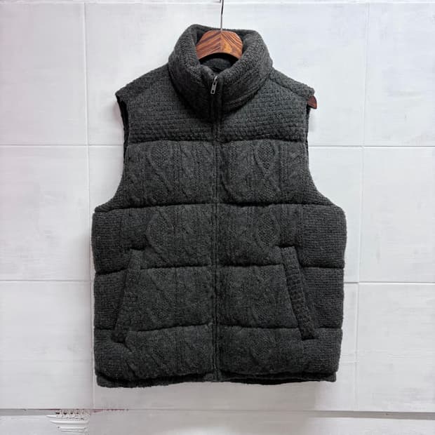 Global work 글로벌웍스 패딩 니트 베스트(L) 