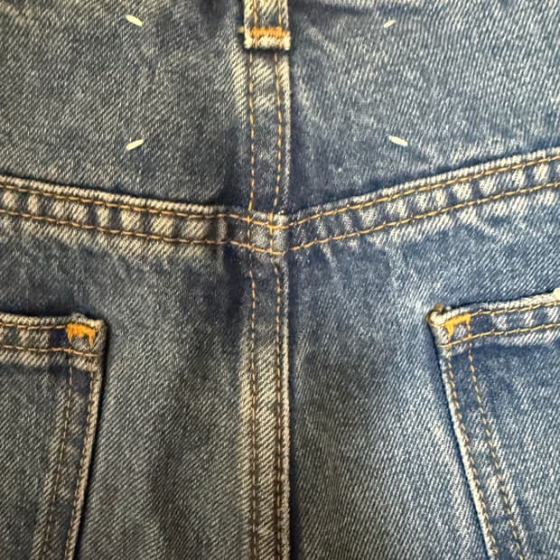 마르지엘라 SS17 슬림 스트레이트 블루 데님 진