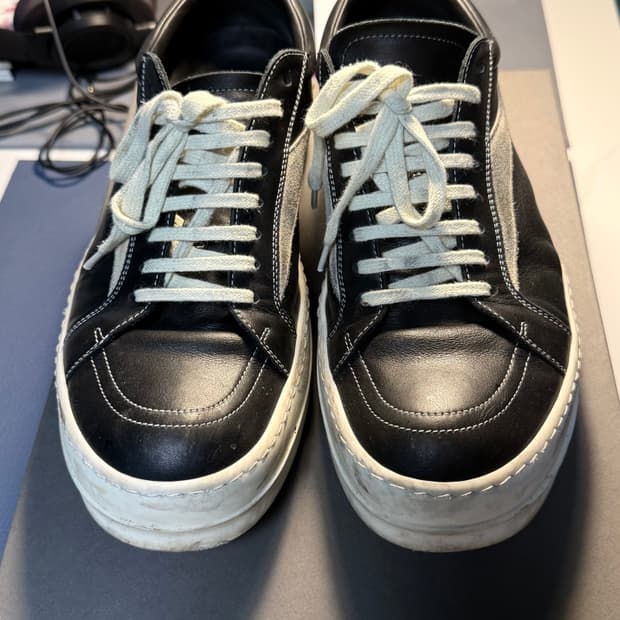 릭오웬스 반스 레더 43