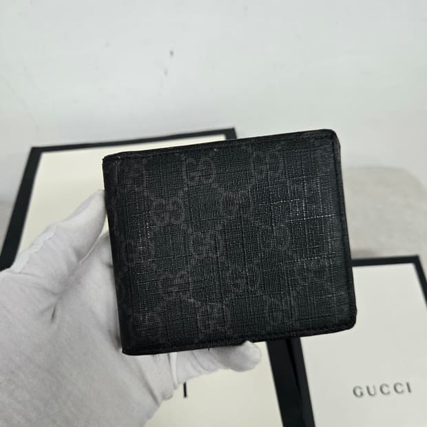 [보증서 정품]구찌 레드 울프 반지갑