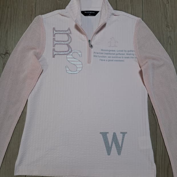 먼싱웨어 골프 여성 긴팔티 M