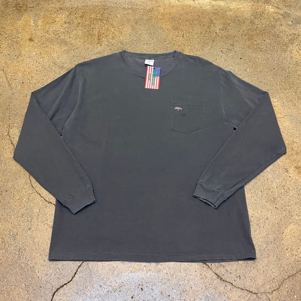 새상품 Made in USA 노아 포켓 긴팔티 릉슬리브