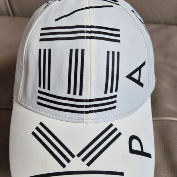 켄조 빅 로고 볼캡. 남자 프리