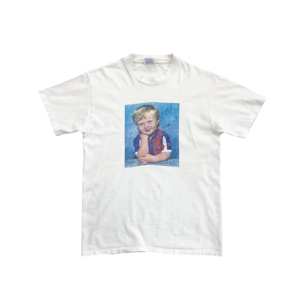 90's Kid Portrait Photo T-shirt