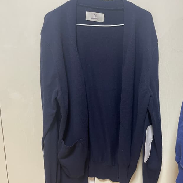 이얼즈어고 로버울 가디건 얇은버전 네이비 라지 