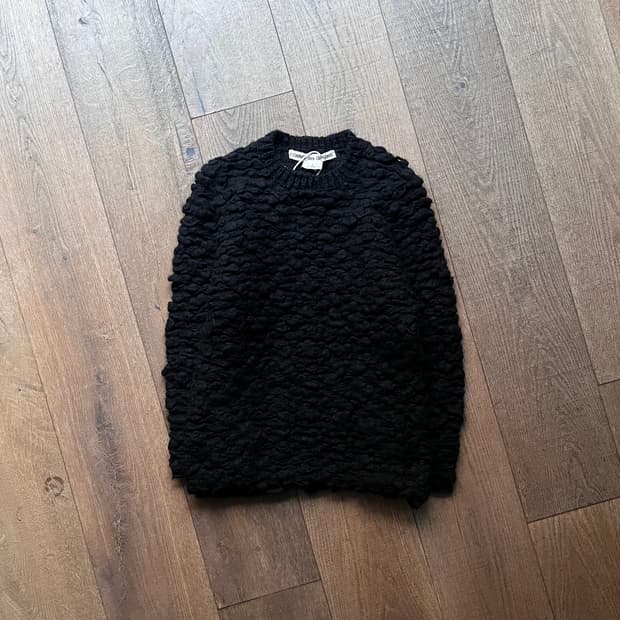 Sculpted Wool Hairy Knit