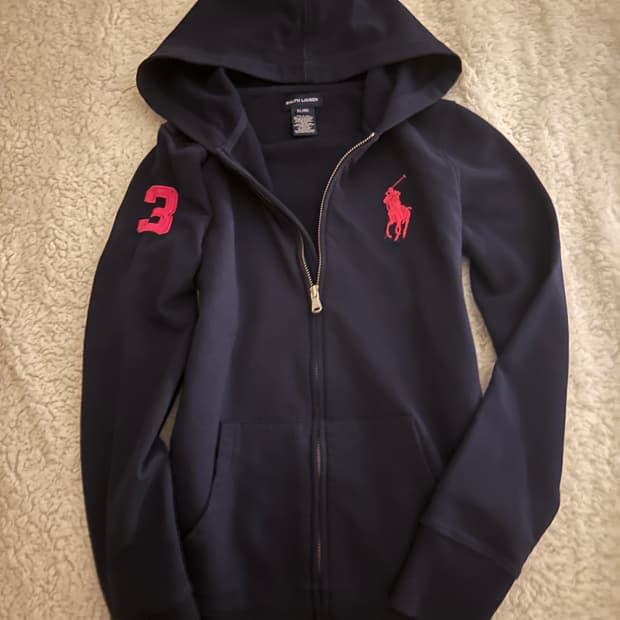 폴로랄프로렌  빅포니 후드집업