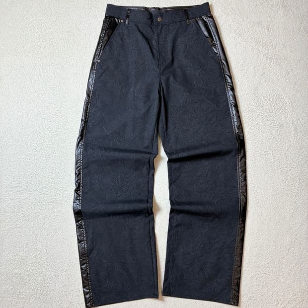 본바트 VONVAT 펑크 코팅 배색 팬츠 PN7188