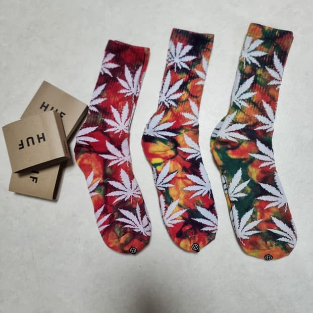 Huf 타이다이 양말 