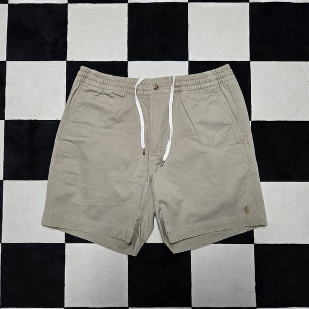S 폴로랄프로렌 프렙스터 반바지 히든로고 탄