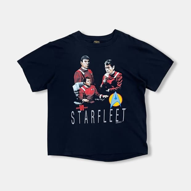 ‘91 STAR TREK STARFLEET 반팔티