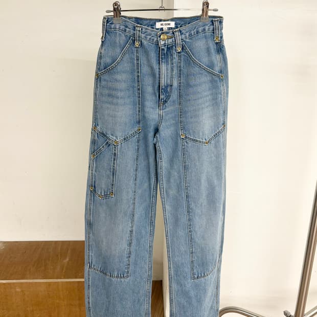 리/던 수퍼 하이 워크웨어 데님 팬츠