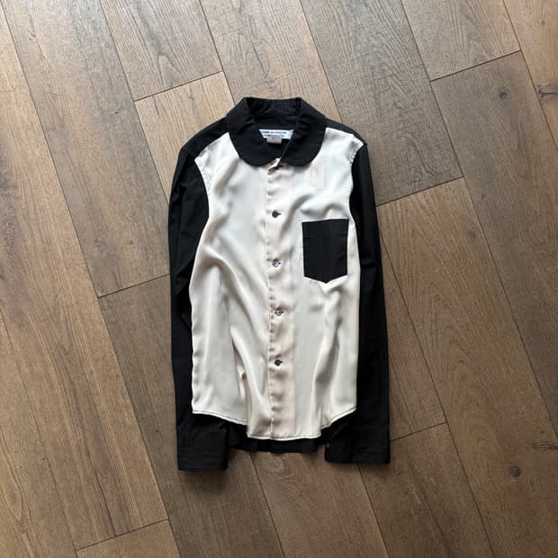 Docking Round Collar Blouse