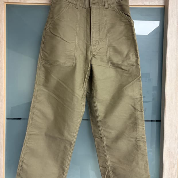 유니클로 U 와이드피트 워크팬츠