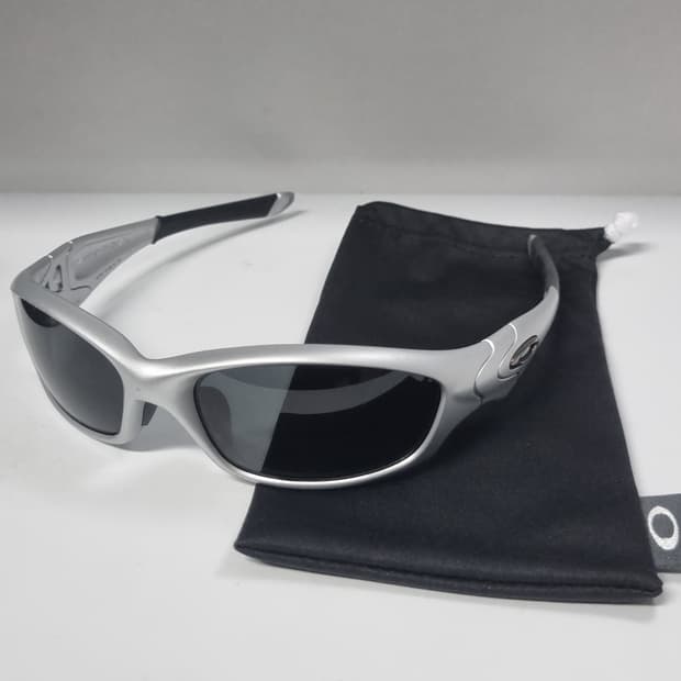 오클리 스트레이트자켓 II 실버 새렌즈