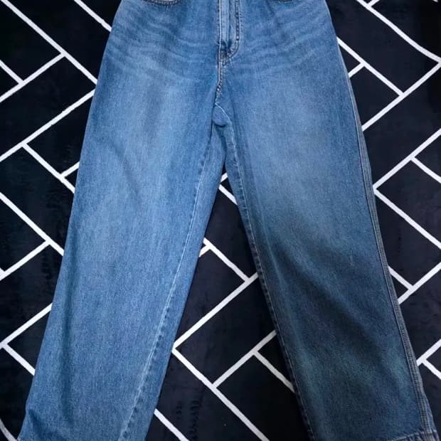 홀리선 NASCA 5포켓 루즈 데님팬츠 M 노멀 네이비