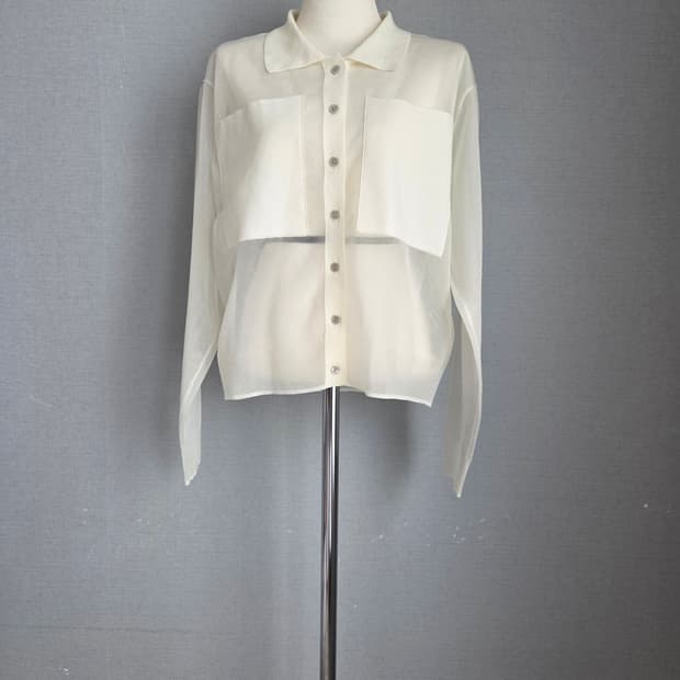 바니스뉴욕  시스루  가디건