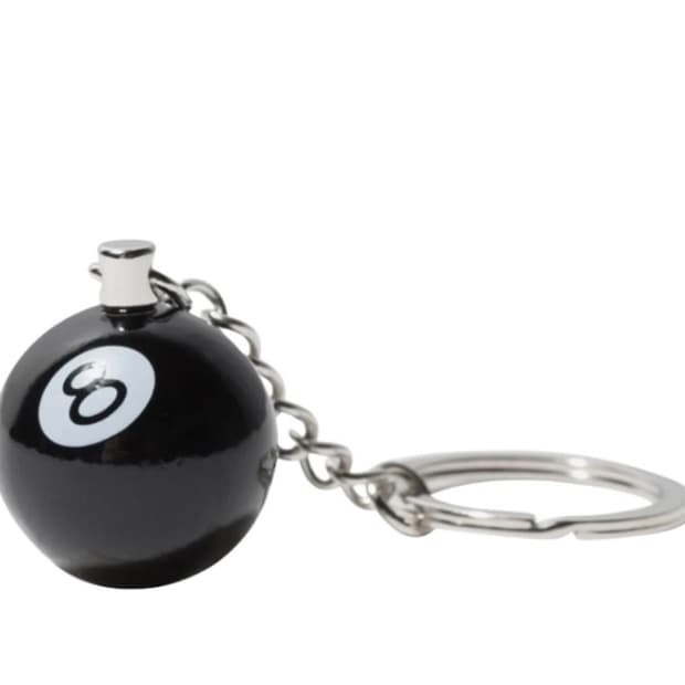 스투시 8볼 ball 키체인