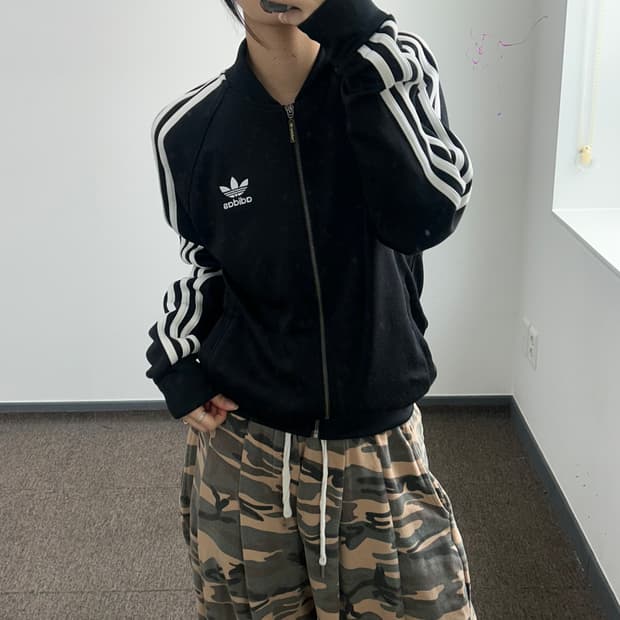 Adidas 아디다스 파이어버드 유로파 블랙 트랙탑 져지