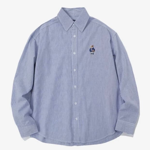 [새상품] 예일 스트라이프 핸섬 셔츠 M