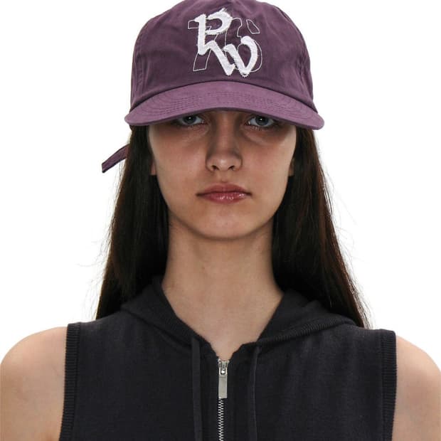 파르티멘토우먼 PW76 아플리케 그랜대드 캡 (버건디)