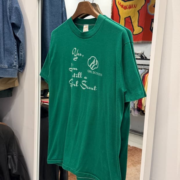 80s Sportswear 빈티지 반팔 티셔츠 (made in USA)