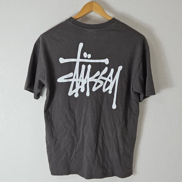 스투시 Stussy 베이직로고 반팔 티셔츠 L 정품