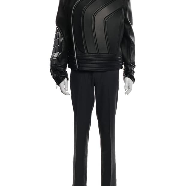 보테가베네타 FW2019 런웨이 패디드 레더 바이커 자켓