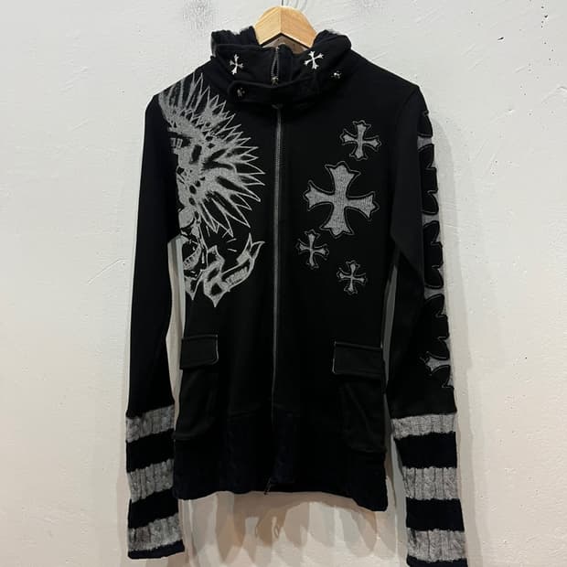 Glitz 글리츠 펑크 고딕 집업 자켓