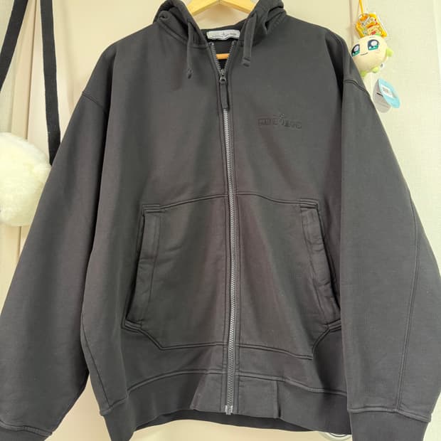 스톤아일랜드 후드집업 xl