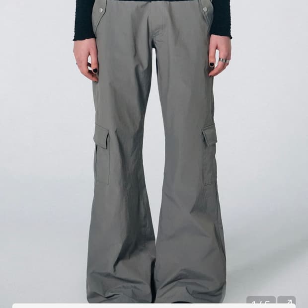 스컬프터 부츠컷 카고팬츠 s