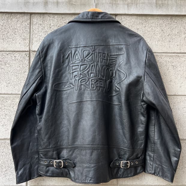 1990s MARITHE FRANCOIS GIRBAUD 마리떼 라이더자켓