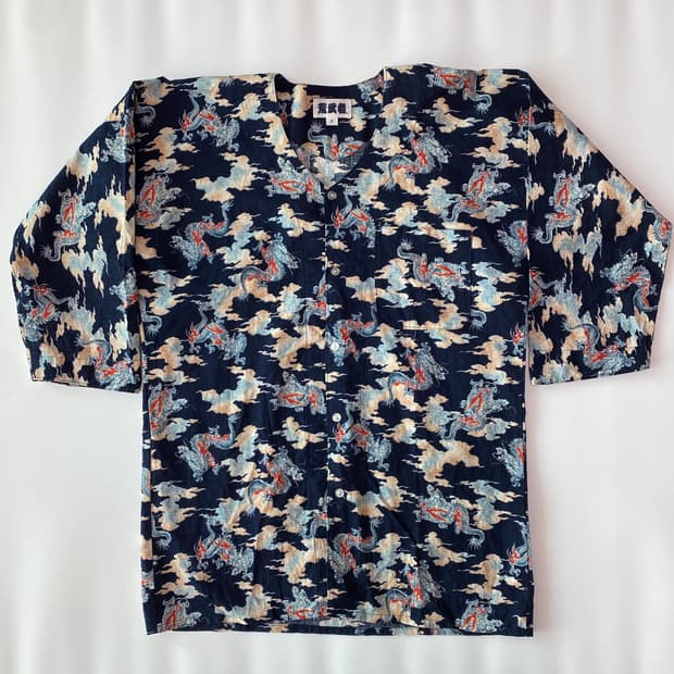 🐉 [Ar amusha] 빈티지 오리엔탈 드래곤 알로하 셔츠