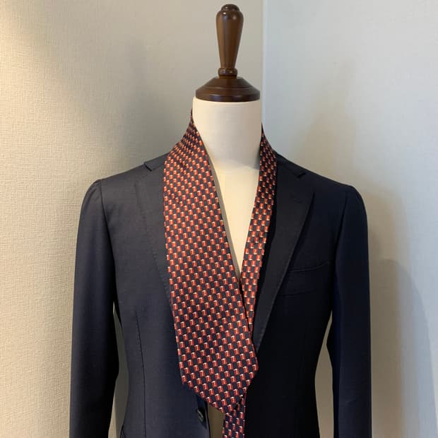 트루사르디 모노그램 명품넥타이 이태리 100실크 A+등급 장폭