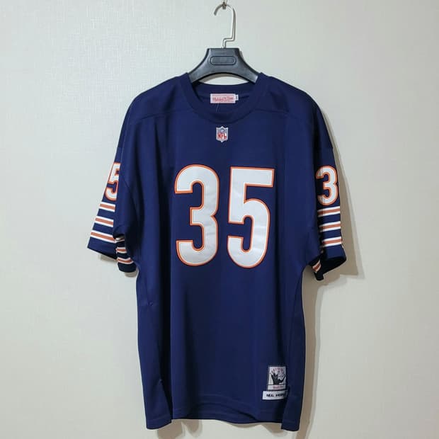 미첼앤네스 Chicago Bears 레트로 럭비져지