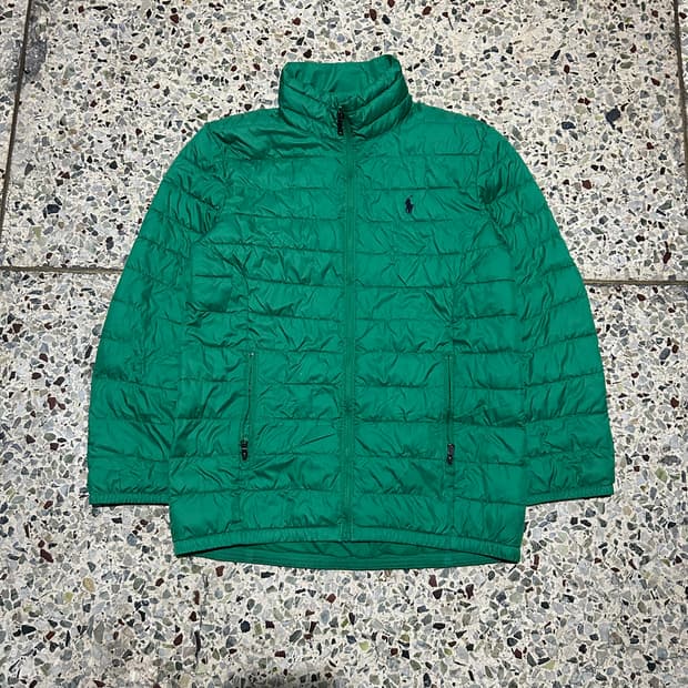 폴로 랄프로렌(POLO RalphLauren) 그린 경량 패딩