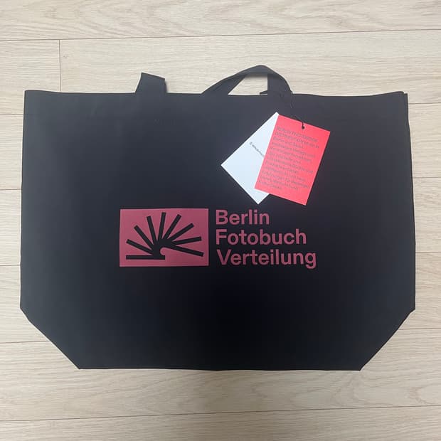 베를린포토북디스트리뷰션 토트백 BFV 001 BAG BLACK