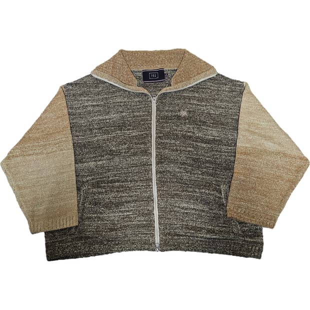 [로맨틱크라운] 부클 니트 집업