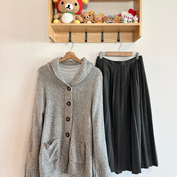 jpn 하구미 스즈코 모리걸 아오이유우 긱시크 레이어드 코디세트